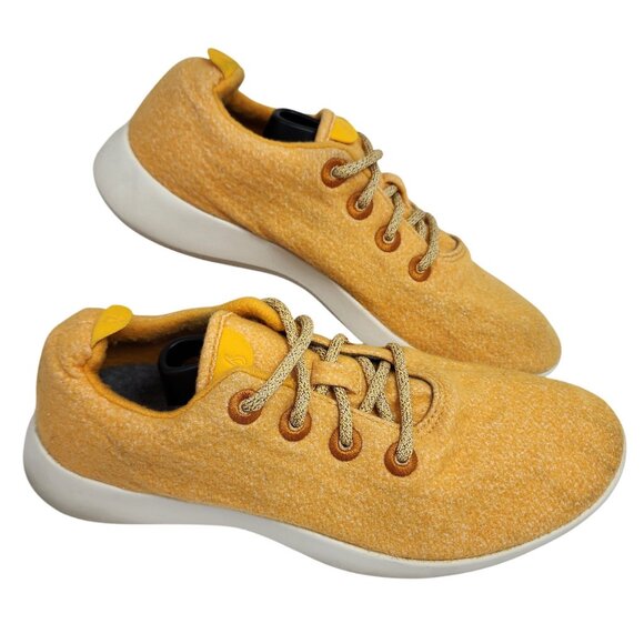 Allbirds Mens Wool Runners M11 Merino Comfy Sneakers Orange Size 11 - Picture 3 of 10